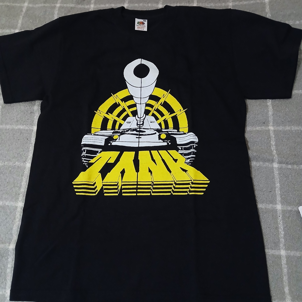 Black Graphic T-Shirt W Tank Design